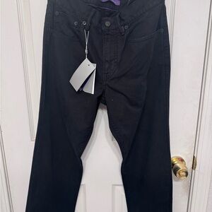 Ralph Lauren Purple Label Black Slim Jeans